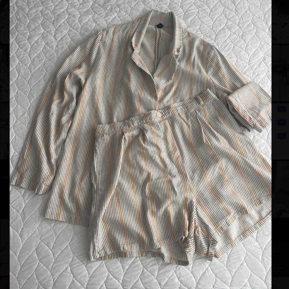 Blazer and shorts set size XL